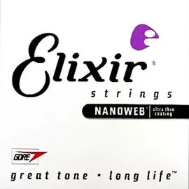Elixir NanoWeb 80/20 Bronze akusztikus gitárhúr .023