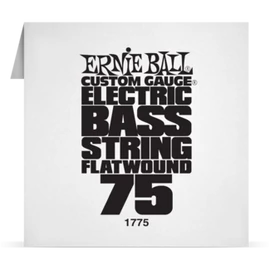 Ernie Ball Single Flatwound Bass 075