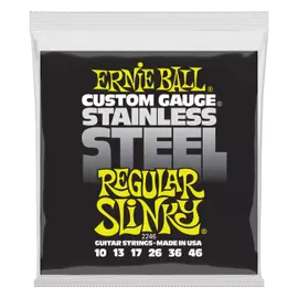 Ernie Ball Stainless Steel Regular Slinky 10-46