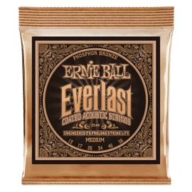 Ernie Ball Everlast Coated P. Bronze Medium 13-56