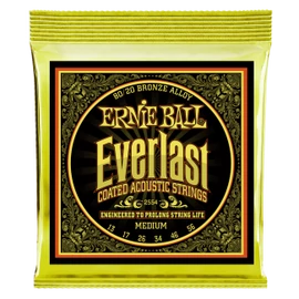 Ernie Ball Everlast Coated Bronze Medium 13-56