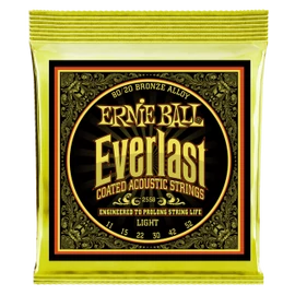 Ernie Ball Everlast Coated Bronze Light 11-52