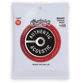 MARTIN MA540T - Authentic Acoustic Lifespan® 2.0, 92/8 Phosphor Bronze, Light