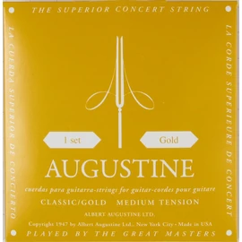 AUGUSTINE GOLD SETS - Classic Gold classical guitar set Medium Tension