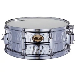 PEACE SD-316-1355 - 5,5x13 Hand Hammered Series Steel Snare