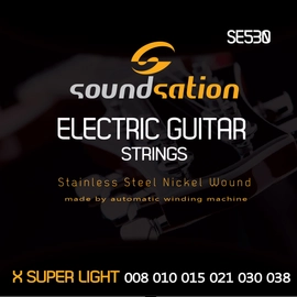 Soundsation SE530 - Elektromosgitár húrszett - X Super Light