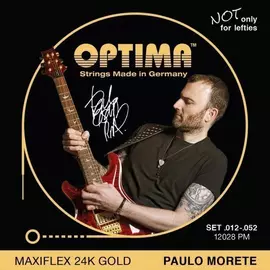Optima 12028 PM 24K Gold Electrics Maxiflex Paolo Morete Signature