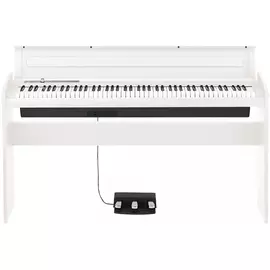 KORG LP-180WH,slim design digitális zongora, 88 billentyű, fehér, billentyűfedéllel