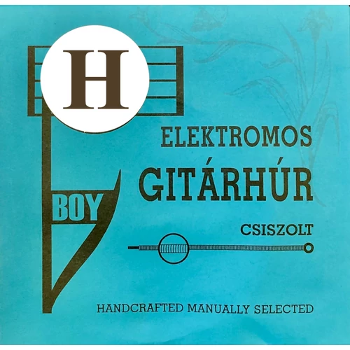 Boy H csiszolt elektromos gitárhúr