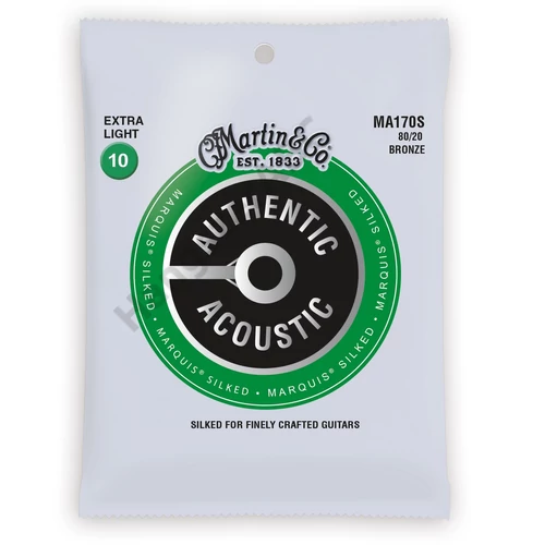 MARTIN MA170S - Authentic Acoustic Marquis® Silked 80/20 Bronze, Extra Light