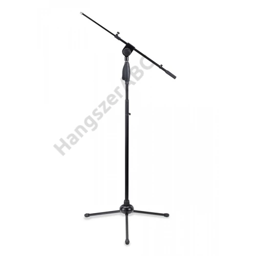 SOUNDSATION ONE HAND-300-BK - Boom arm Mic stand featuring ONE HAND system and tripod base