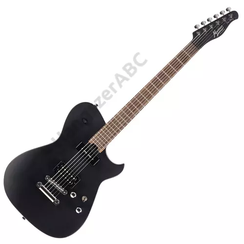 Cort MBM-2P-SBLK elektromos gitár, Matt Bellamy Signature modell, matt fekete