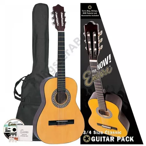 Encore ENC34OFT 3/4 Classic Guitar Outfit