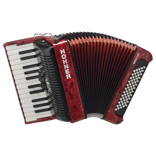 HOHNER Tangóharmonika, Bravo II 60, piros