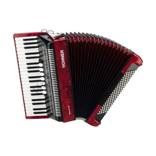 HOHNER Tangóharmonika, Bravo III 120, piros