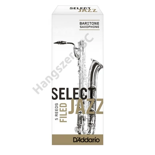 D'Addario RSF05BSX2S Select Jazz Baritonszaxofon nád, Filed (Méret: 2 Soft)